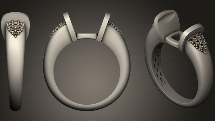 Jewelry rings (Gemstone Rings 22, JVLRP_0367) 3D models for cnc